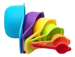 Kit Colher Medidora de Plástico – Contém 6 Peças