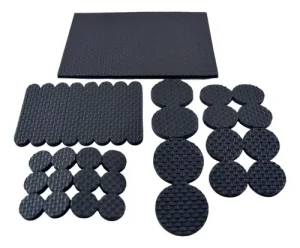 rotetor de Borracha Adesivo – Kit com 33 Unidades