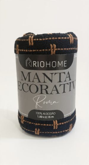 Manta decorativa