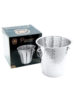 Balde para Champanhe 4 Litros em Aço Inox