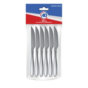 Kit Faca de Churrasco Linha Mônaco