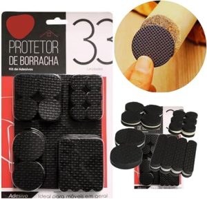 rotetor de Borracha Adesivo – Kit com 33 Unidades